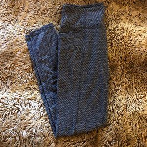 Athleta Herringbone Leggings, Size M